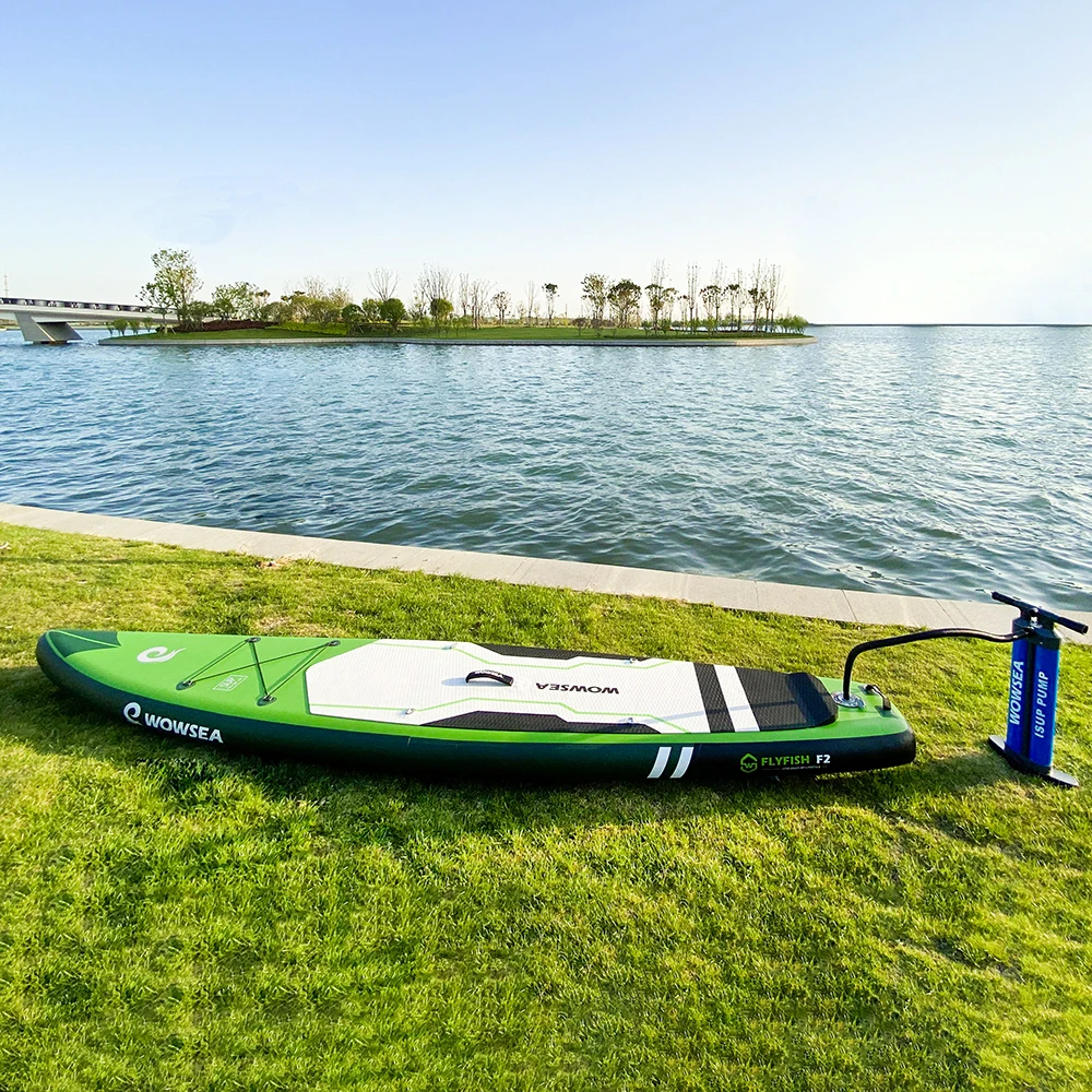 Прочный стабильный WOWSEA paddleboard sup упаковка со всеми