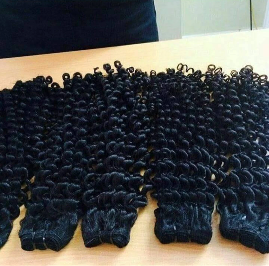 Coloured Afro Curly Hair Extensions Very Tightly Coiled Hair Available At Wholesale Price From India