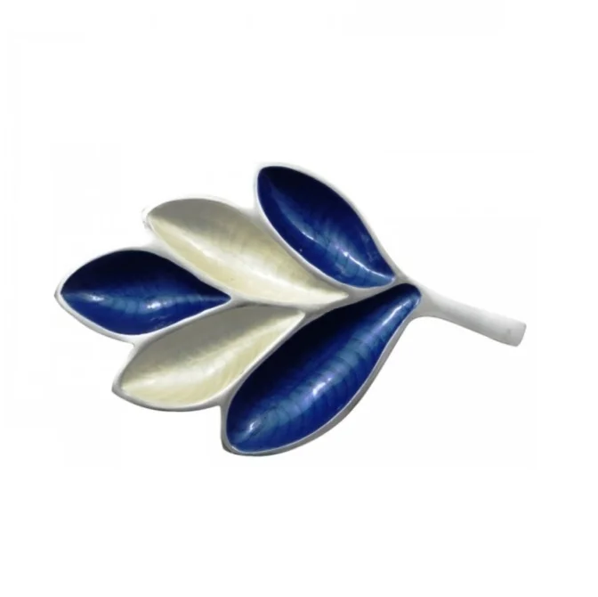 Тарелки под старинные индивидуальные стильные дизайнерские классические уникальные современные винтажные алюминиевые кобальтовые синие и белые декоративные