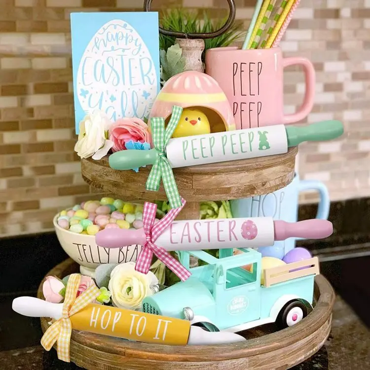 Food Grade New Kids French Wooden Mini Engraved Rolling Pin