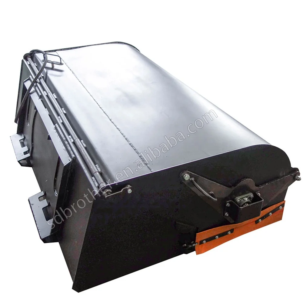 Уборочная машина для погрузчика с бортовым поворотом