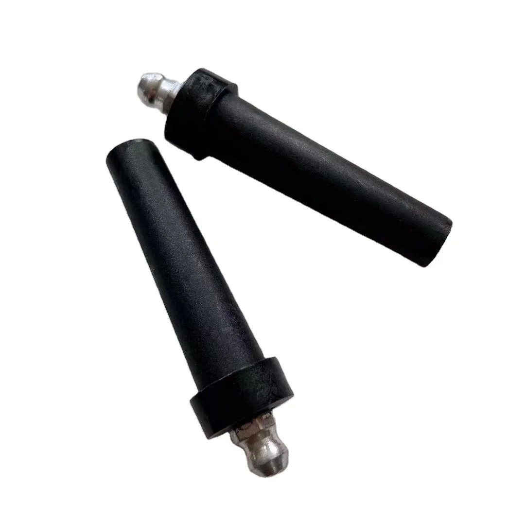 PA66 нейлоновый инъекционный заземляющий конический упаковщик смола пластик полиуретан инъекционный упаковщик 10*60 мм черный