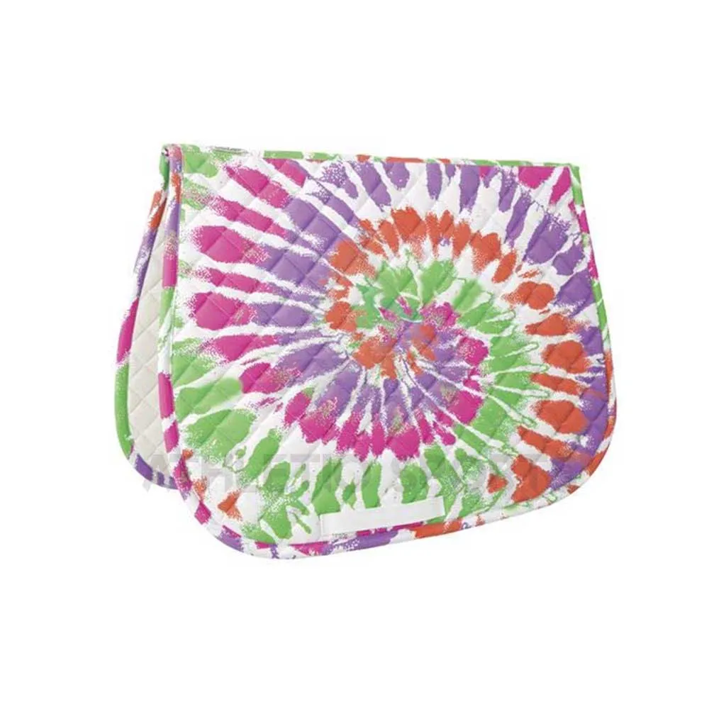 
Top Quality Sublimation Dressage Saddle Pad Flowers Printed custom sublimation 