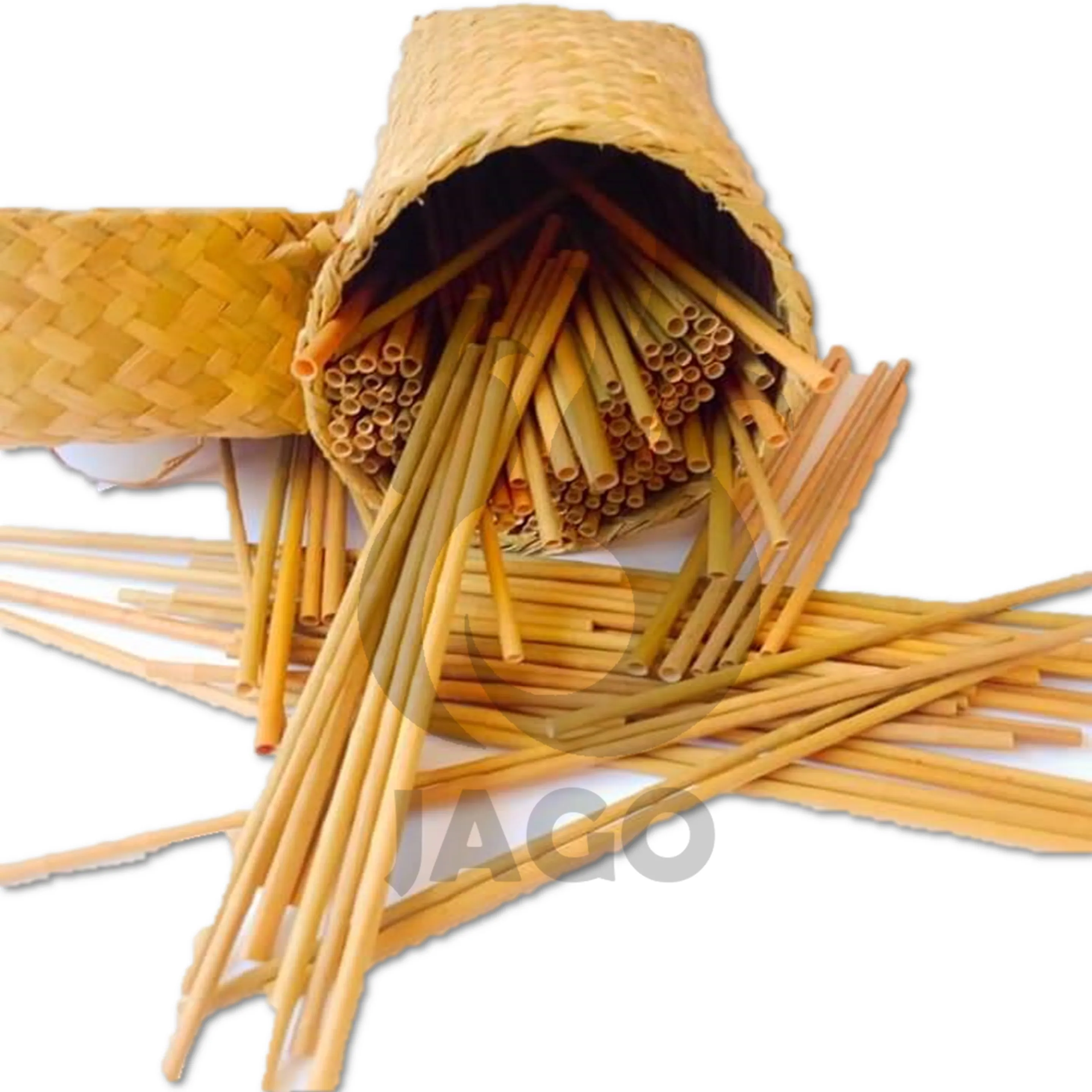 Eco-Friendly Natural Purun Grass Organic Bamboo Straw Reusable