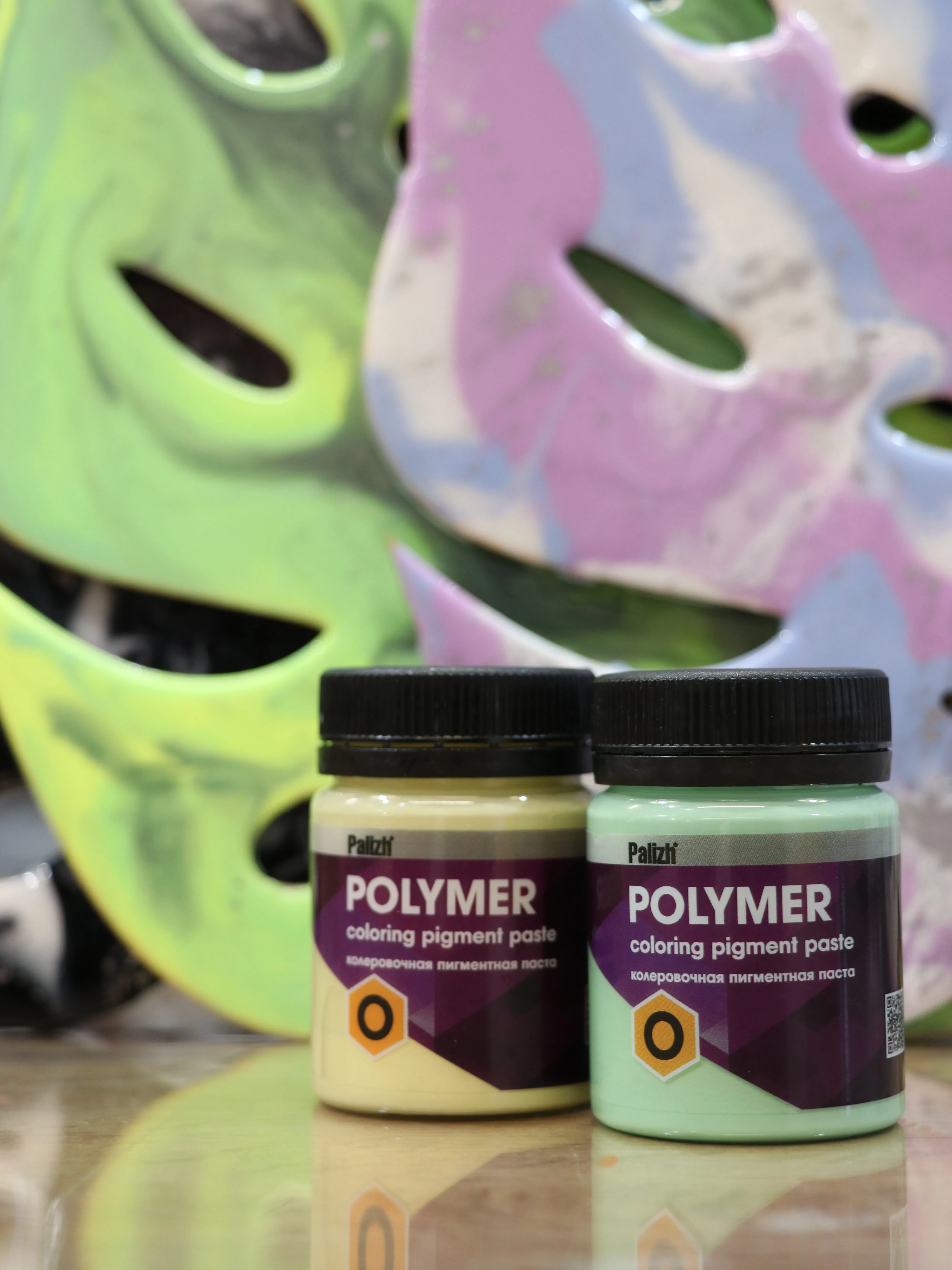 Colouring pigment paste Polymer O Niagara for PVC, Epoxy, Polyurethane and Liquid silicones (Palizh POP.N.646)