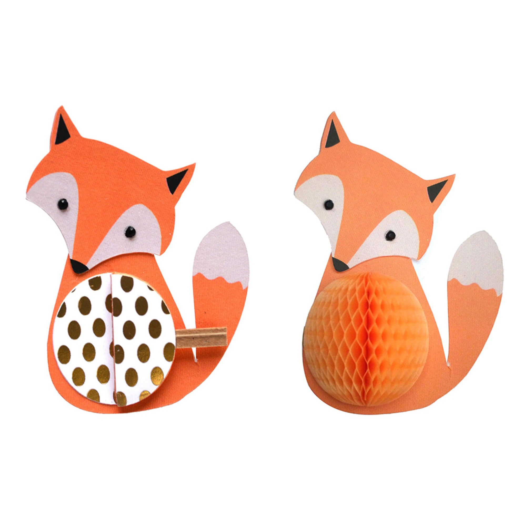 [7] Decorative Honeycomb Paper Art Honeycomb Paper Bear for Greeting Cards Birthday Cards