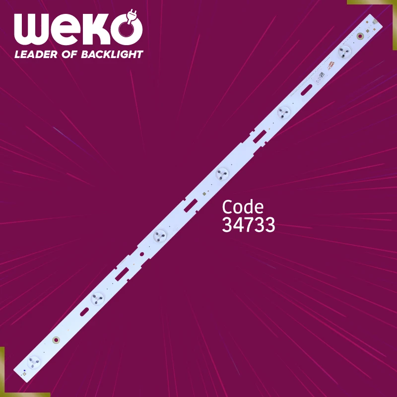 TV LED BACKLIGHT- SAMSUNG_2013ARC28_3228N1_6_REV1.1_140509 - 53.6 CM 6 LEDS- TOTAL 3 PCS