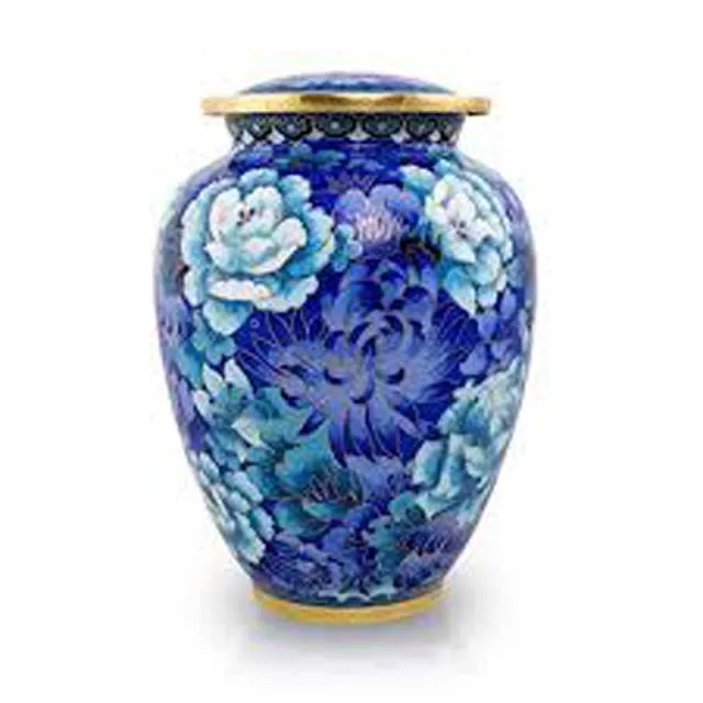 Погребальные урны для кремации зеленого цвета из латуни экспортного качества