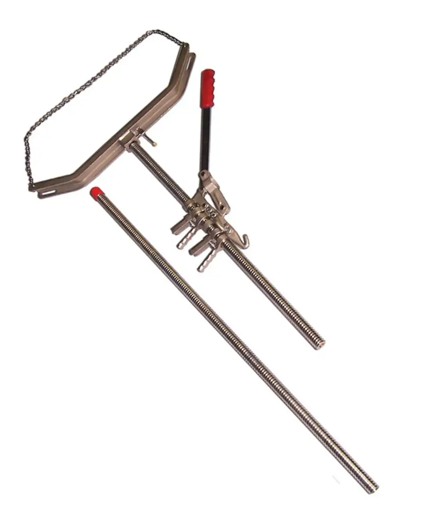 Calf Puller Ratchet Style with Standard Rod Best Quality Veterinary instruments