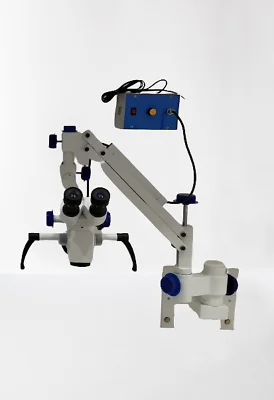 ENT хирургический операционный микроскоп бинокулярный прямой головки