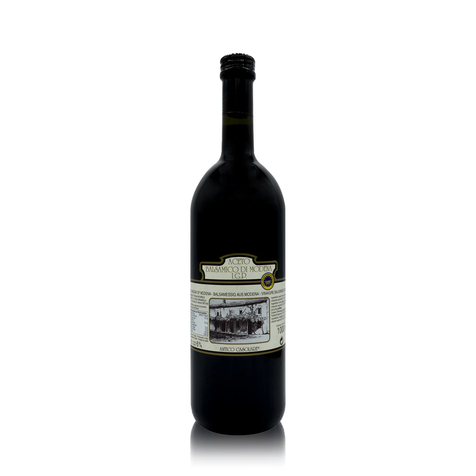 TOP QUALITY MADE IN ITALY TRADITIONAL AGED BALSAMIC VINEGAR OF MODENA IGP FOR FOOD SERVICE 1L