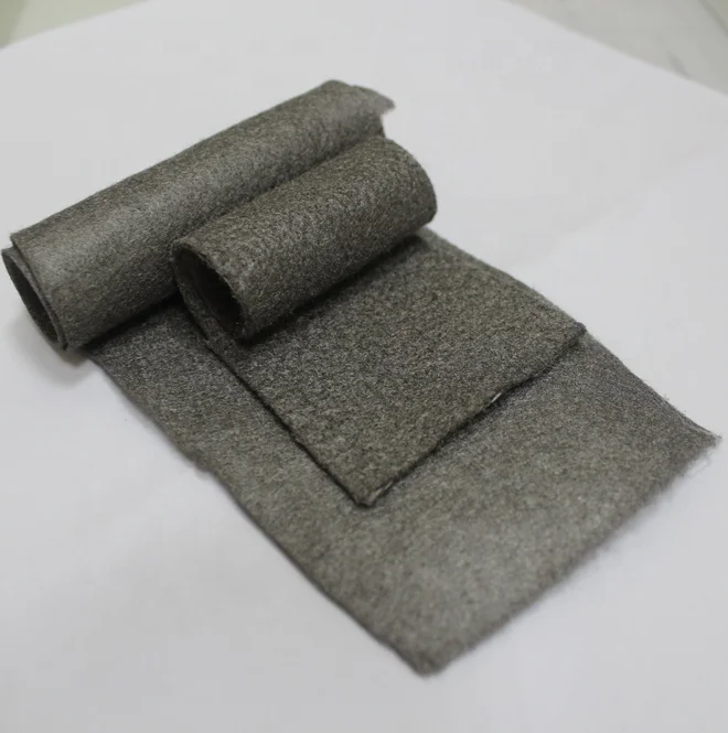 needle punched stainless steel fiber felt