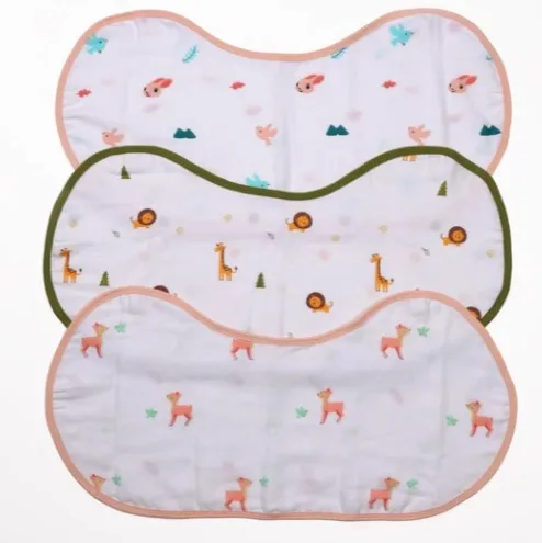 Премиум-бренд индивидуальная упаковка поглощающая способность органический хлопок двойная муслиновая ткань для детей поставщик из Индии