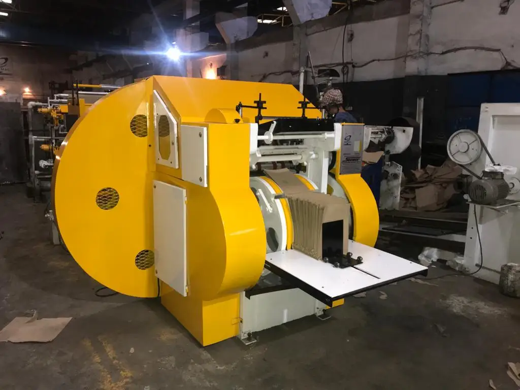 Bagmac High Quality KFC, Mcdonald ,Subway Food Paper Bag Making Machine in Saudi Arabia