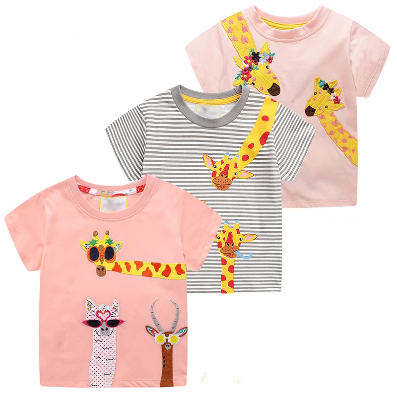 
Children 100% Cotton Baby Boys Wholesale Printed Summer Kids T-shirt 