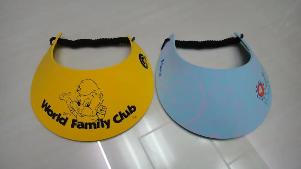 EVA FOAM SUN VISORS, HATS & CAPS