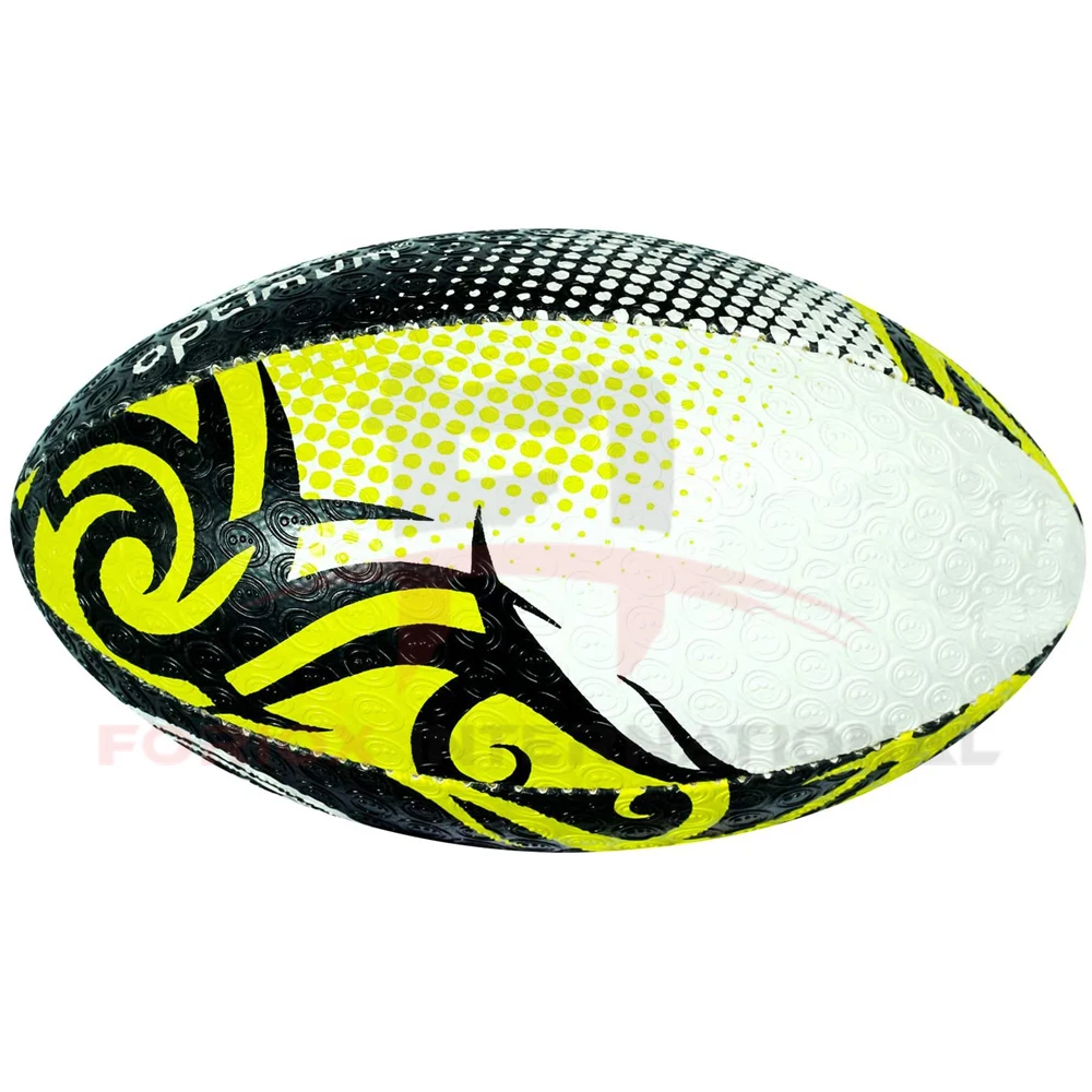 Изготовленный на заказ высококачественный материал для мячей регби самый продаваемый RugbyBall тренировок