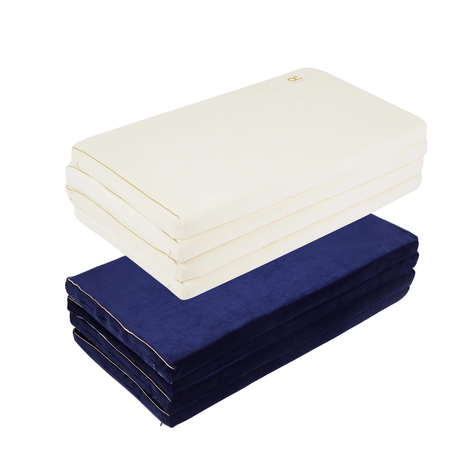 The Best Memory Foam Topper in Cream Color Customize Size of Mattress Topper Slow Recovery and Soft from Thailand