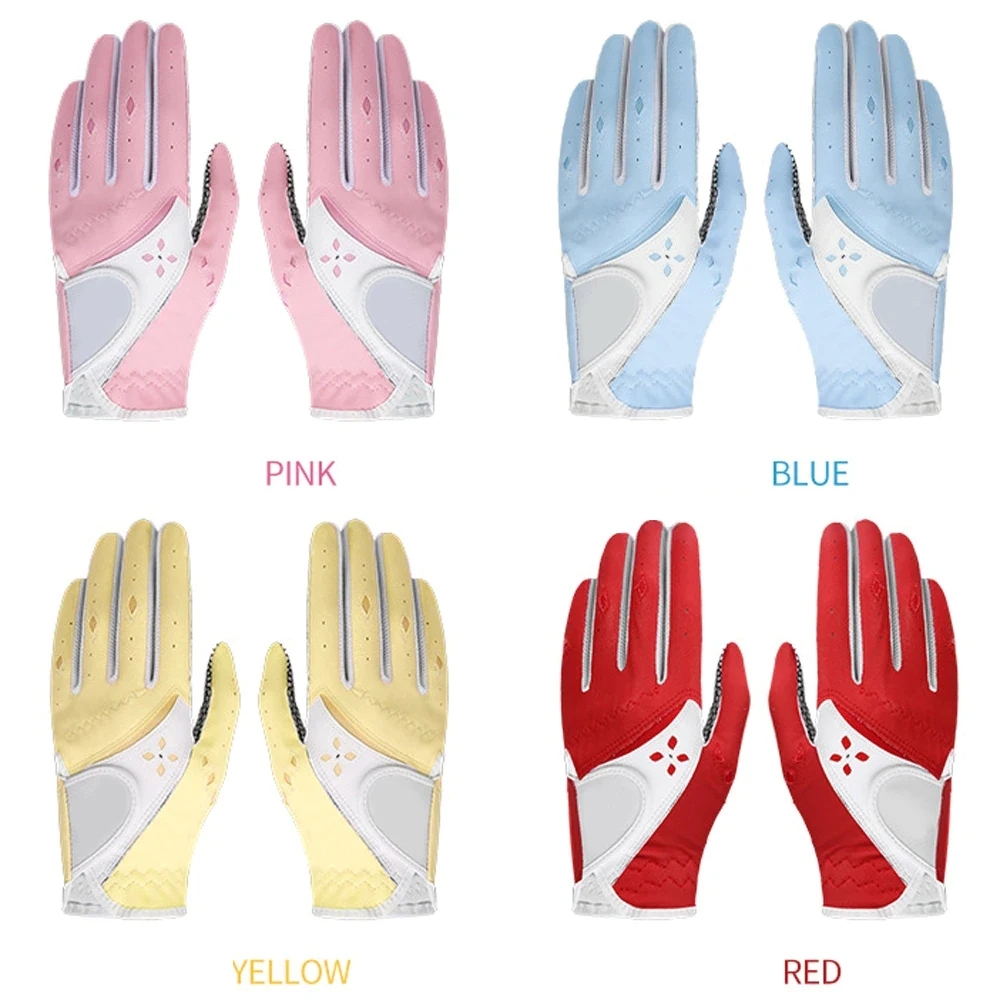 Golf Gloves Professional Printed Logo Cabretta Leather Golf Gloves High Quality Bulk Quantity With Low Prices