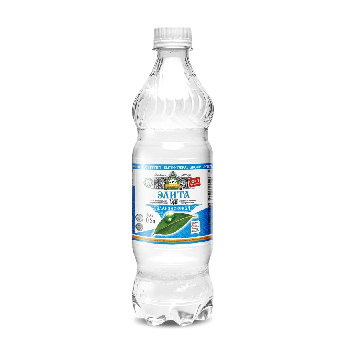 Mineral water Slavyanovskaya 0.5L