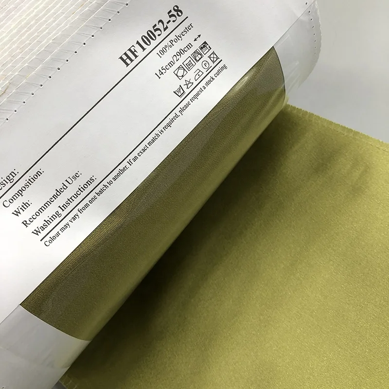Free Product Sampling Polyester Brocade Silk Fabric for Upholstery and Home Decor from China Factory