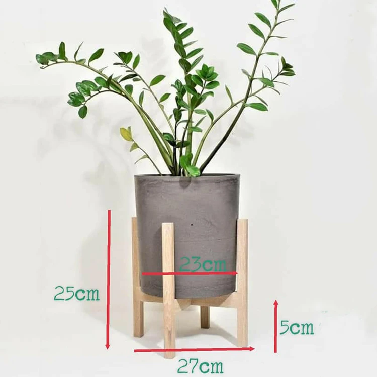 Best Seller Improve The Decor Of Your Living Room Dining Room Wooden Plant Stand Flower Pots Holder