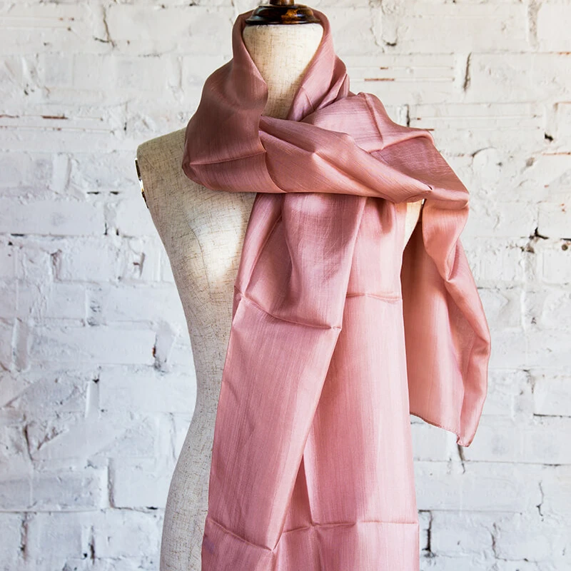 
High Fashion with Elegant Silk Scarf with 100% Natural Silk (80X180) made in Vietnam 