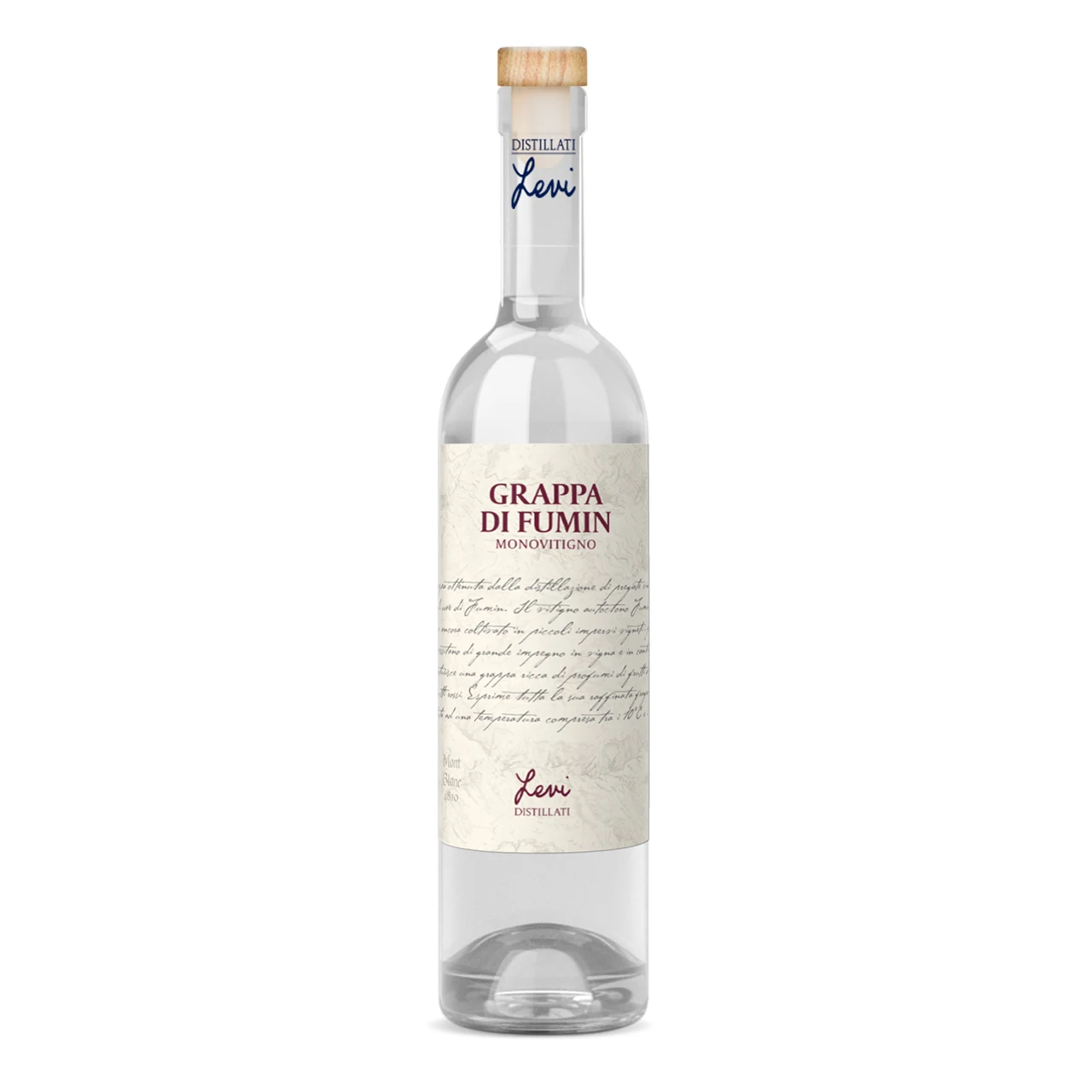 High quality ITALIAN HIGH QUALITY 50CL MONOVITIGNO DI FUMIN GRAPPA