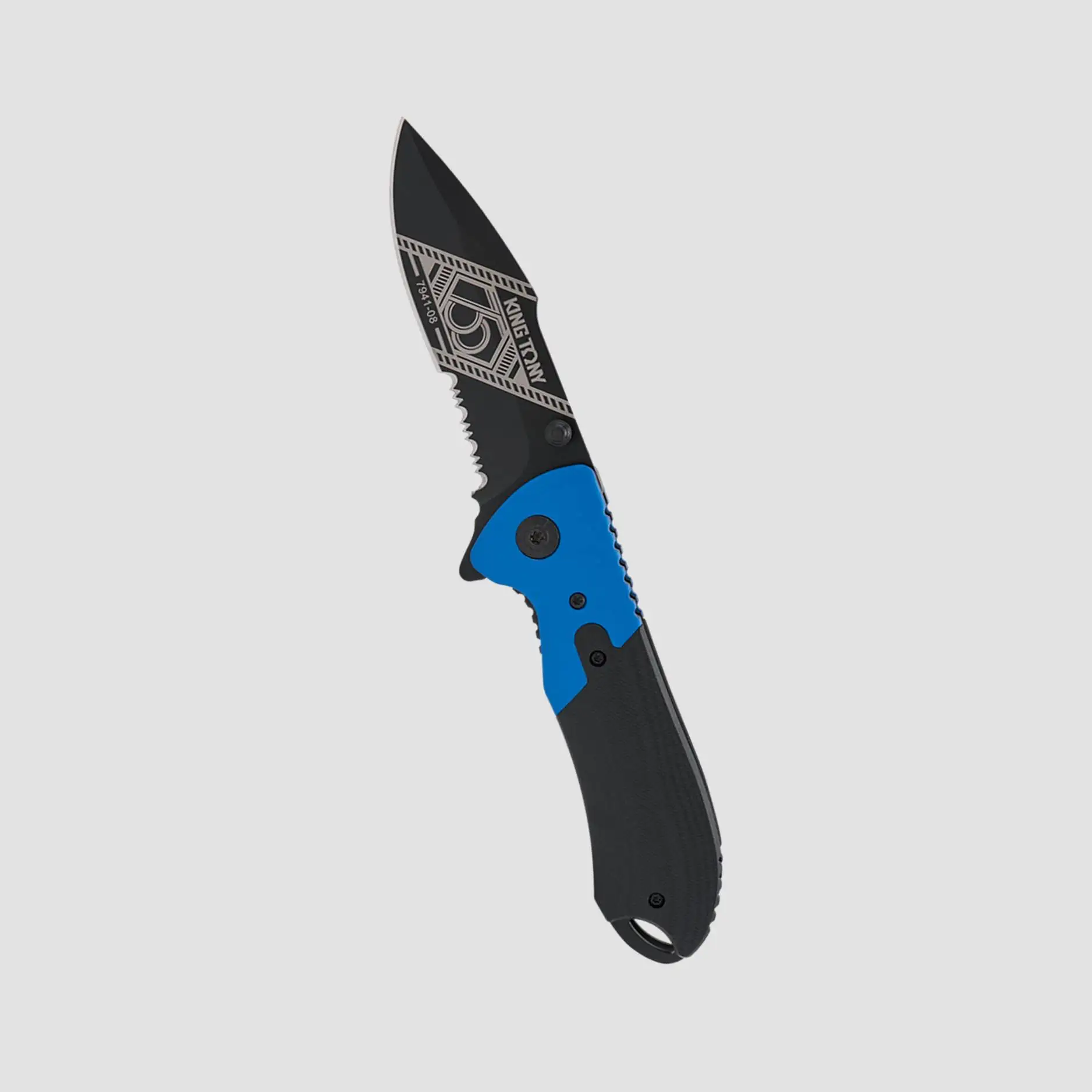 KING TONY дикие складной нож для выживания с удобные Hle зажимом крепления к поясному ремню P7941-08