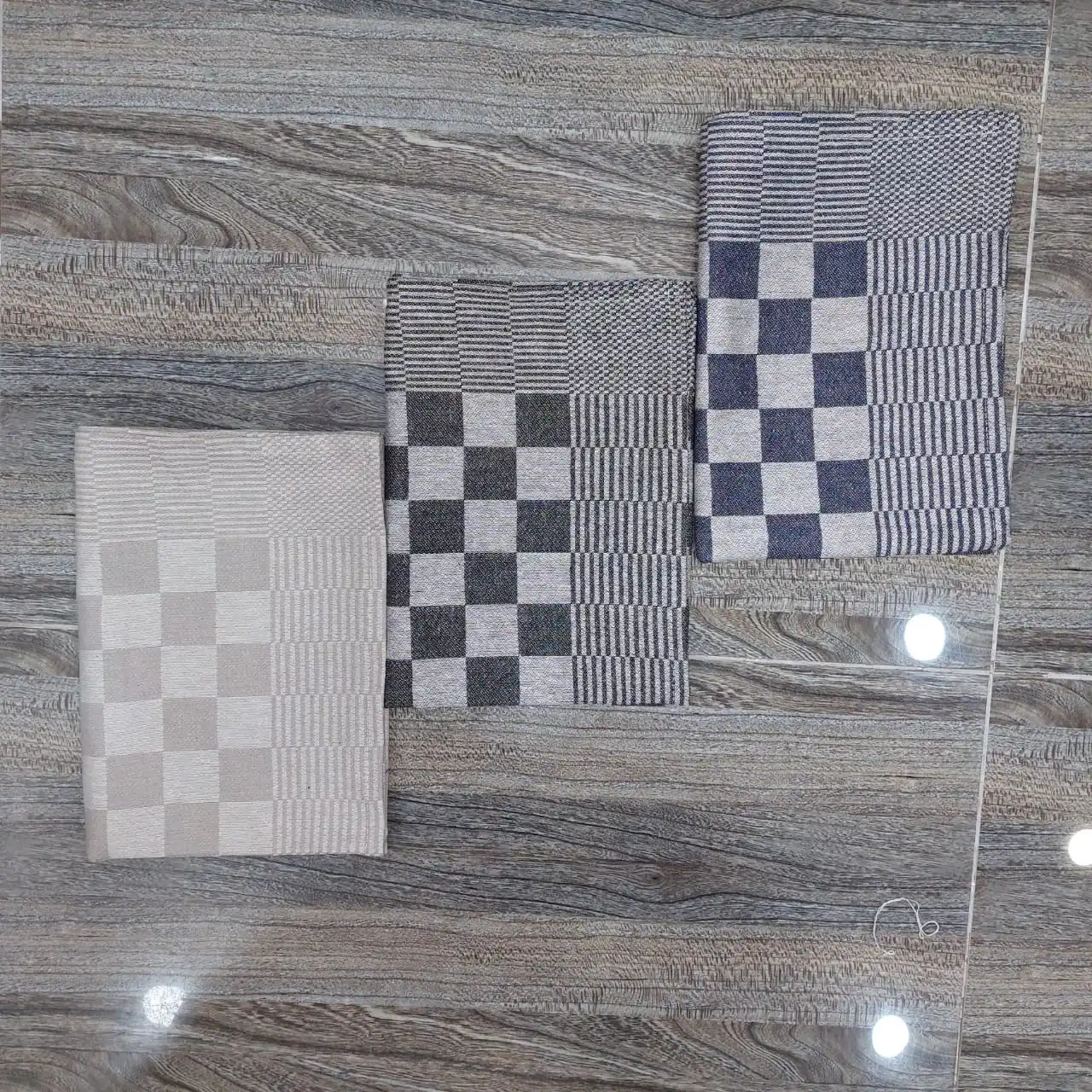 100% Cotton Factory Wholesale Price Yarn Dyed Kitchen Towels Microfiber Towels Tea Towels