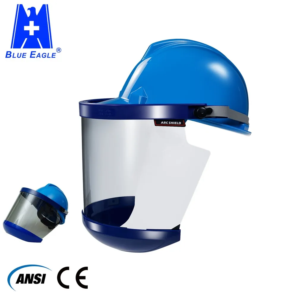 Blue Eagle workplace safety arc flash industrial face shield factory direct