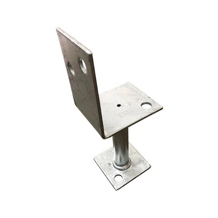 
hot dip galvanized half stirrup timber post support according to AS/NZS 4680 