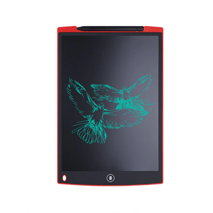 
12 inch e writer pad with lock button support partial delete function 