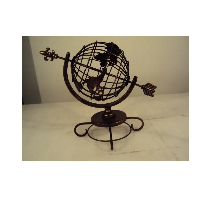  Металлический Глобус