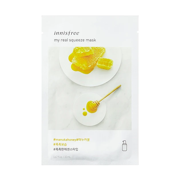 
[INNISFREE] My Real Squeeze Mask sheet, 13 types / Korean cosmetic Skin Care 