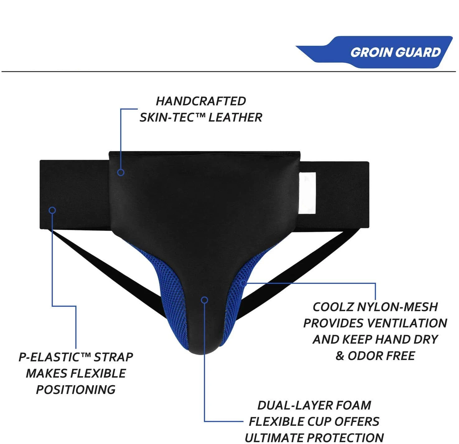 Excellent Quality Groin Guard With Custom Logo Groin Guard Protector Martial Arts Removable Groin Guards