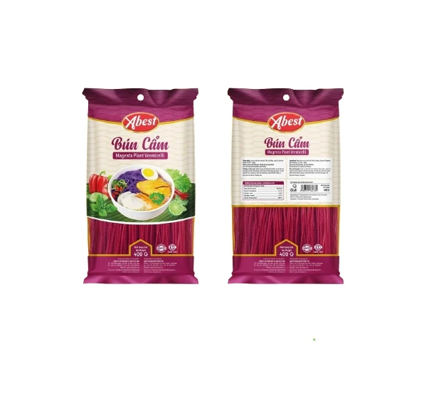 Abest Wholesale Organic Rice Vermicelli ( Magenta plant Vermicelli ) Rice Noodles Vermicelli from Vietnam