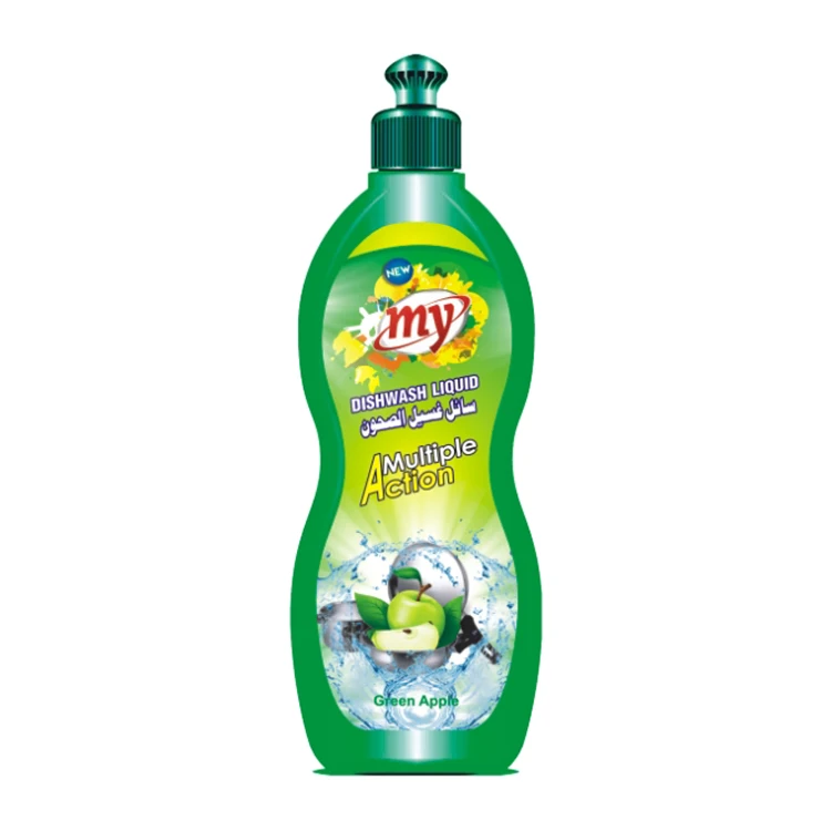 Supplier of Highest Garde Top Quality Green Apple Flavor High Foam Washing Liquid Dishwasher for Sale