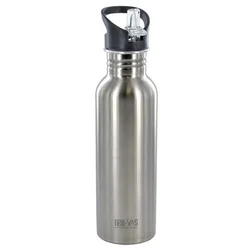 Fresh Water Systems NV27SS-NS Neo Vas 27 oz. Stainless Steel Insulated Water Bottle with NeoTote Keeps Drinks Cold BPA Free
