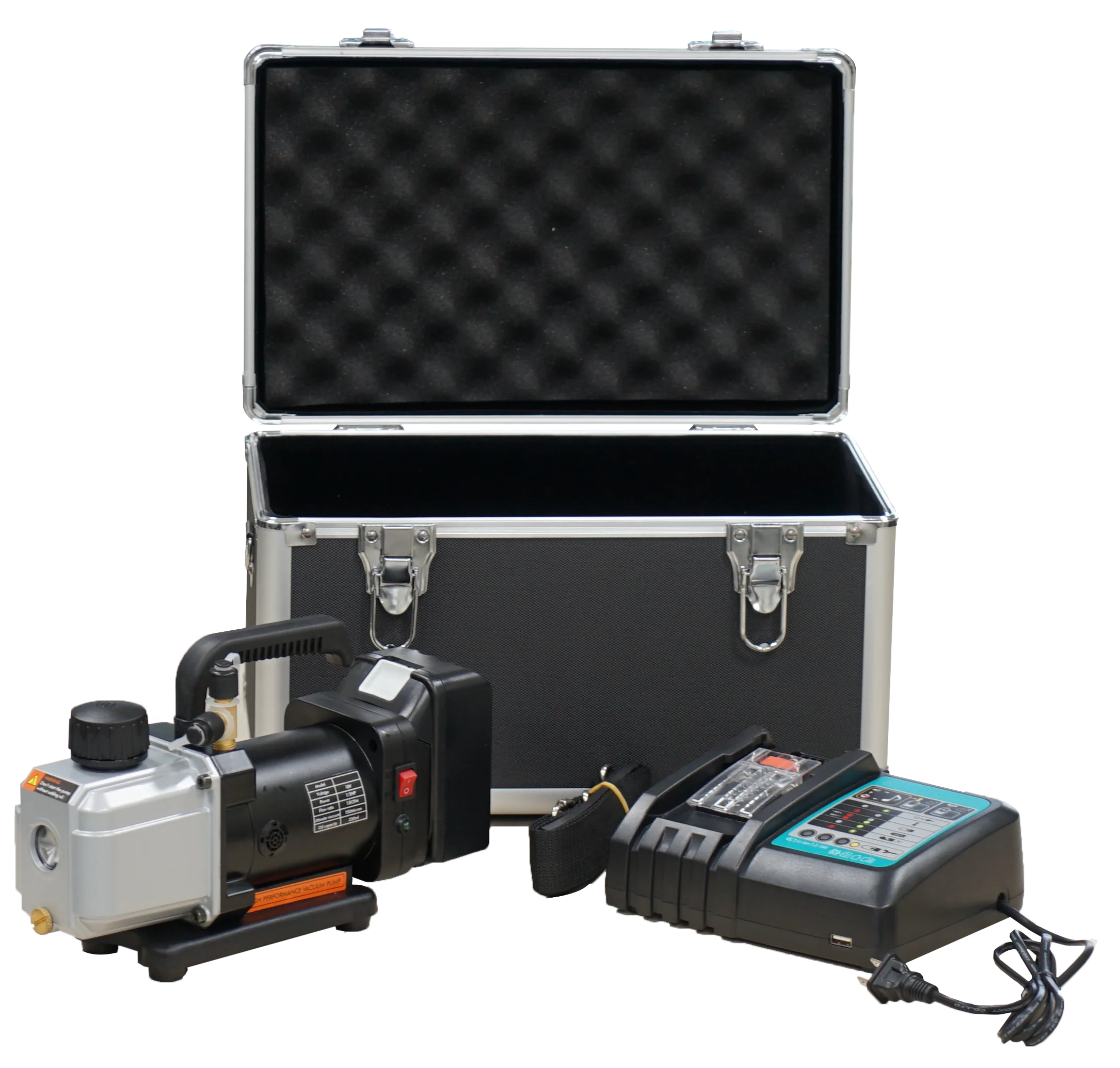 DC 18V VACUUM PUMP 100% copper coil motor 2 Stage vacuum pump