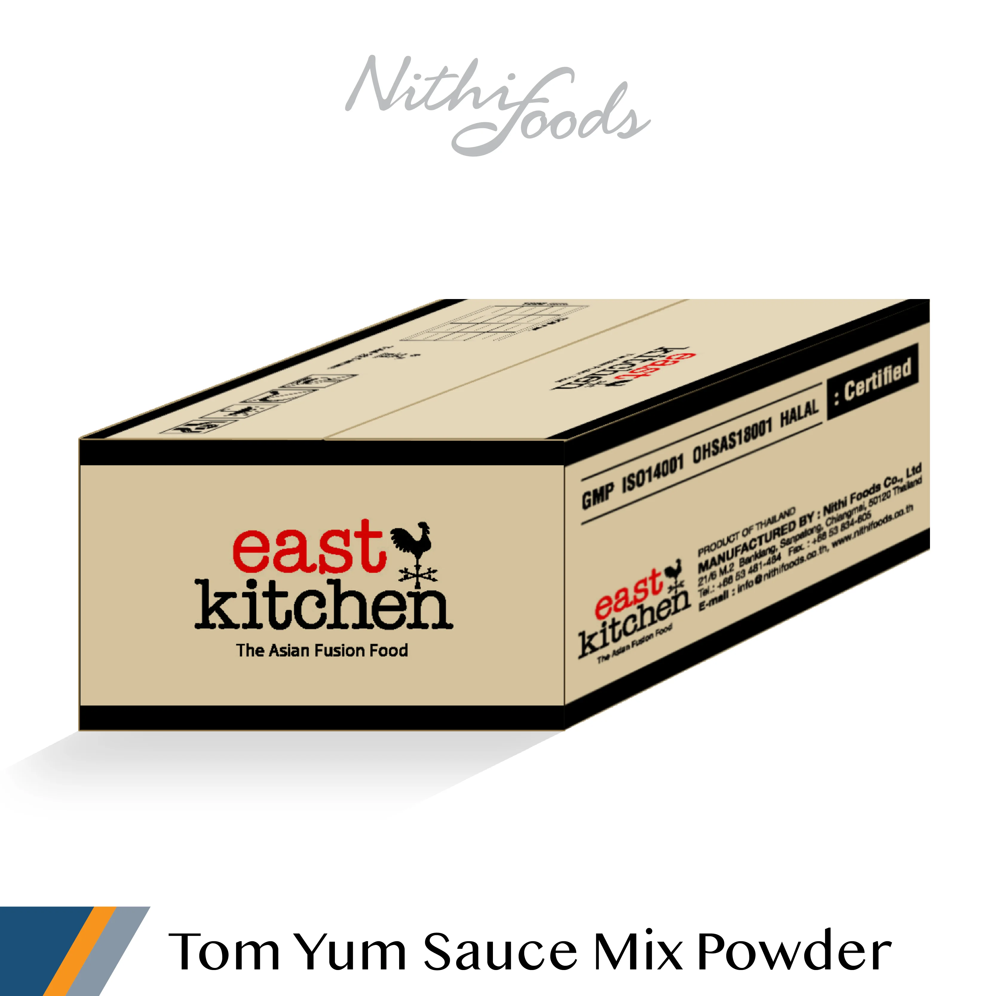 High Quality Mix Powder Tom Yum Sauce Hot and Spicy Flavor Product of Thailand