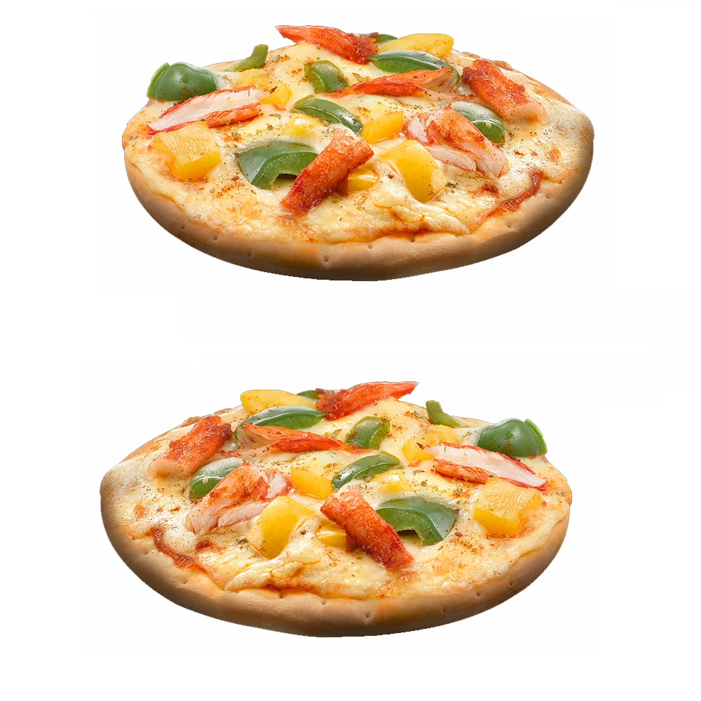 
Singapore Baked Snack Normal Frozen Spicy Round Chilli Crab Pizza 6 inch And Shelf Life 12 Months 