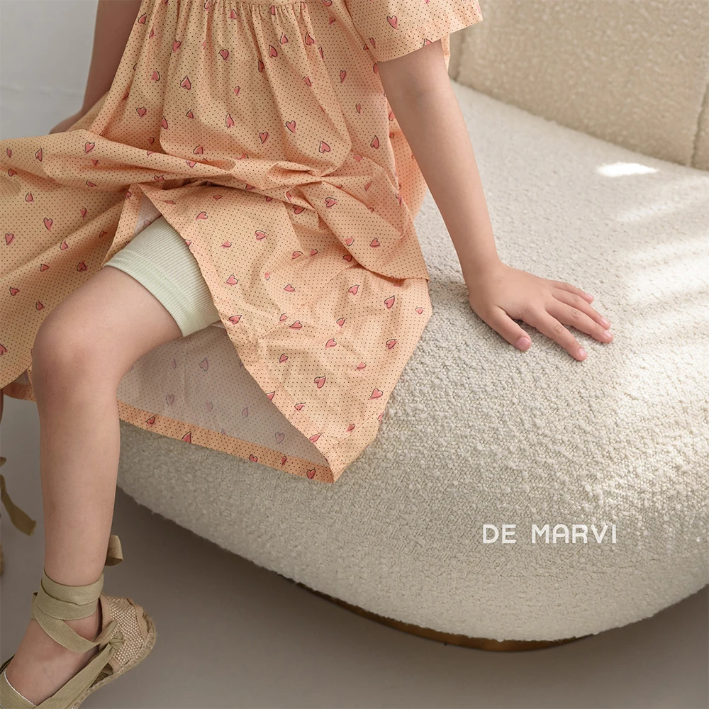 DE MARVI Kids Toddler Rib Bike Shorts Boys Girls Leggings Summer tights Wholesale Korean Manufacturer MADE IN KOREA