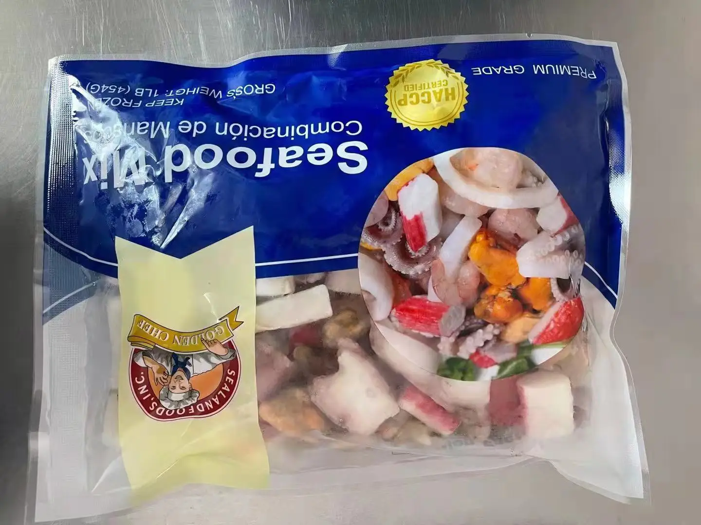 Various Good Quality Seafood Products Delicious Food Frozen Seafood Mix