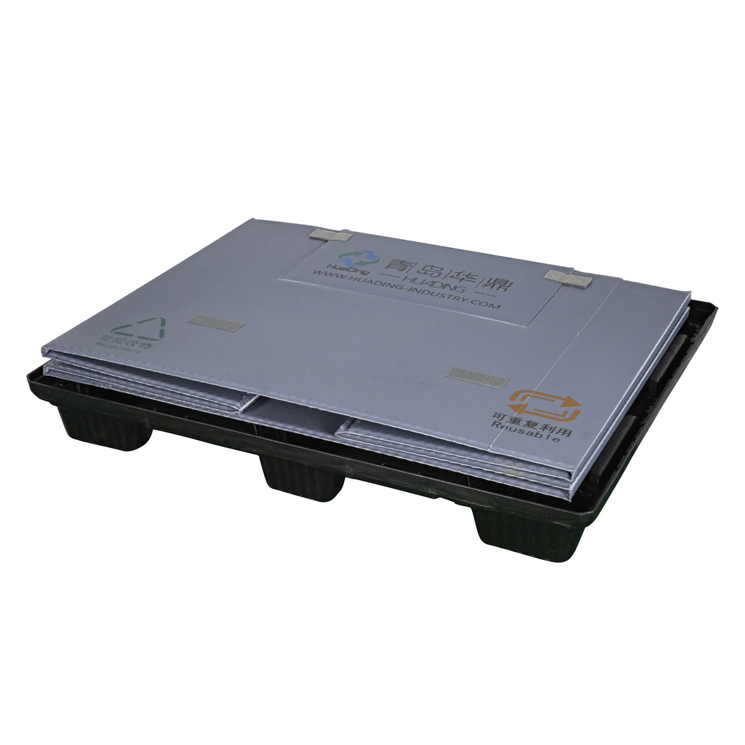 Настраиваемые складные сверхпрочные автозапчасти из полиэтилена высокой плотности складной пластиковый поддон для упаковки автомобильной