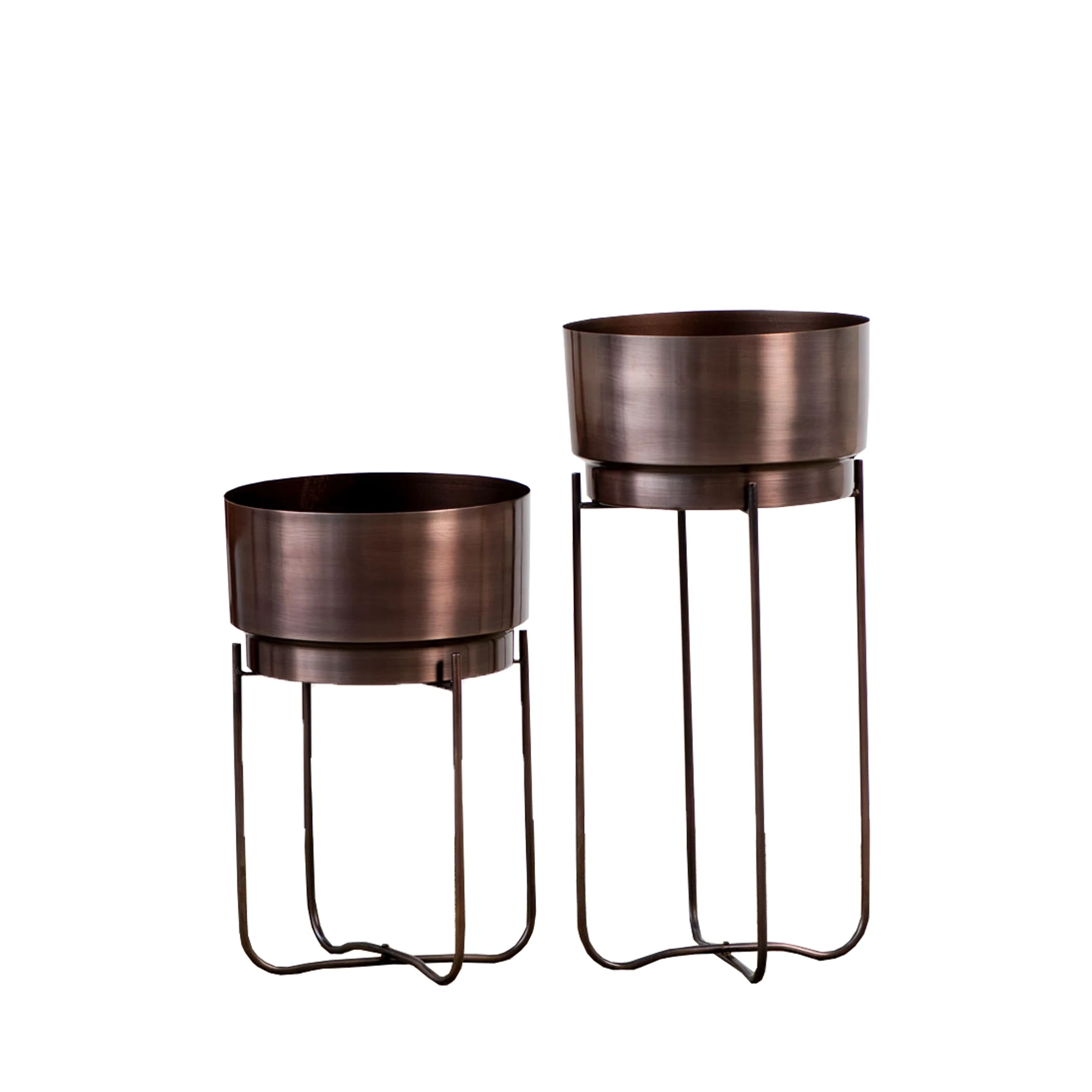 Custom Design Luxury Plant Flower Pot Stand Indoor for Home and Garden Planter with Stand for Indoor and Outdoor Plants