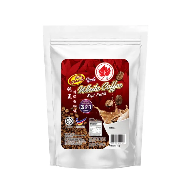 High Quality Roasted Coffee Powder 3 in 1 White Coffee Suitable for Restaurant & Cafe Delicious Rich Aroma & Rich Texture