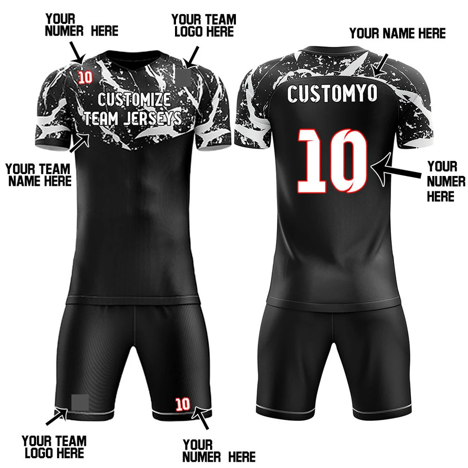 Bayer Leverkusen Private Label Soccer Team Uniform Football Jerseys for Club Jersey & Shorts Soccer Wear Customized Team Name