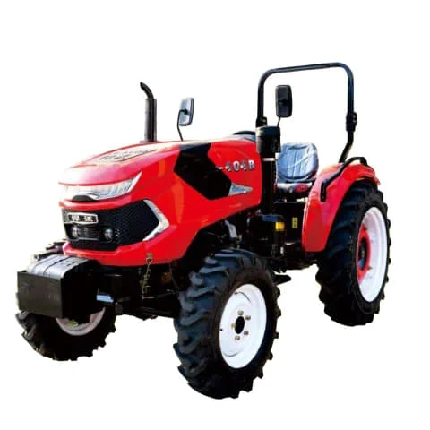 4WD Agricultural Wheel Farm Tractor Small Mini Compact Garden Tractors with ISO Ce for sale
