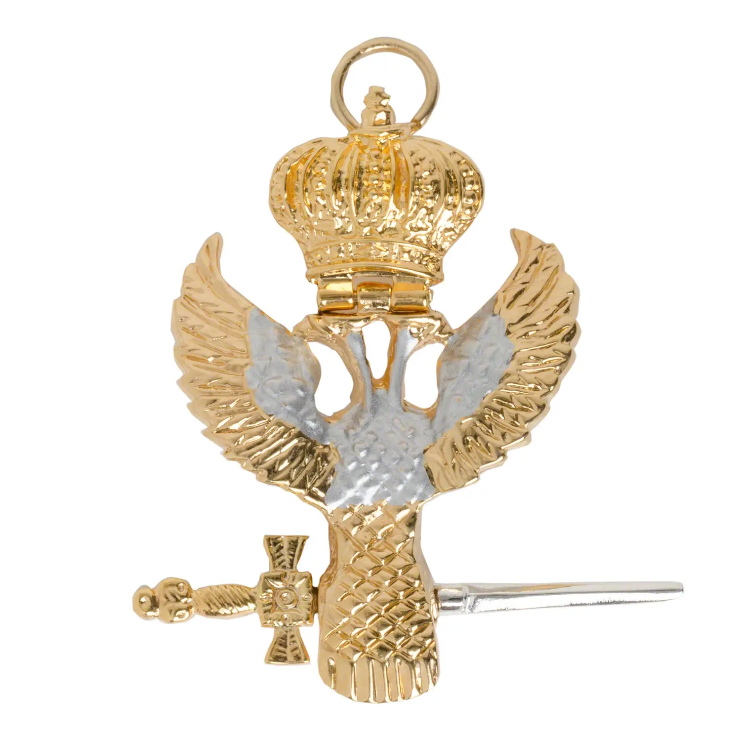 Masonic Rose Croix 33rd Degree Eagle for Collarette Jewel Medal masons Regalia Masonic regalia nine eagles solo pro